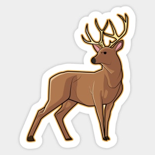 Deer Sticker